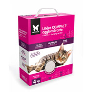 Compact + clumping litter for cats and kittens 4 kg - Martin Sellier X4