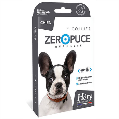 Repellent collar flea and tick dog - Hery